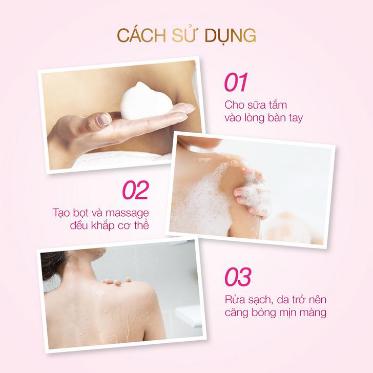 Sữa Tắm Dove Căng Bóng Sáng Mịn 530G