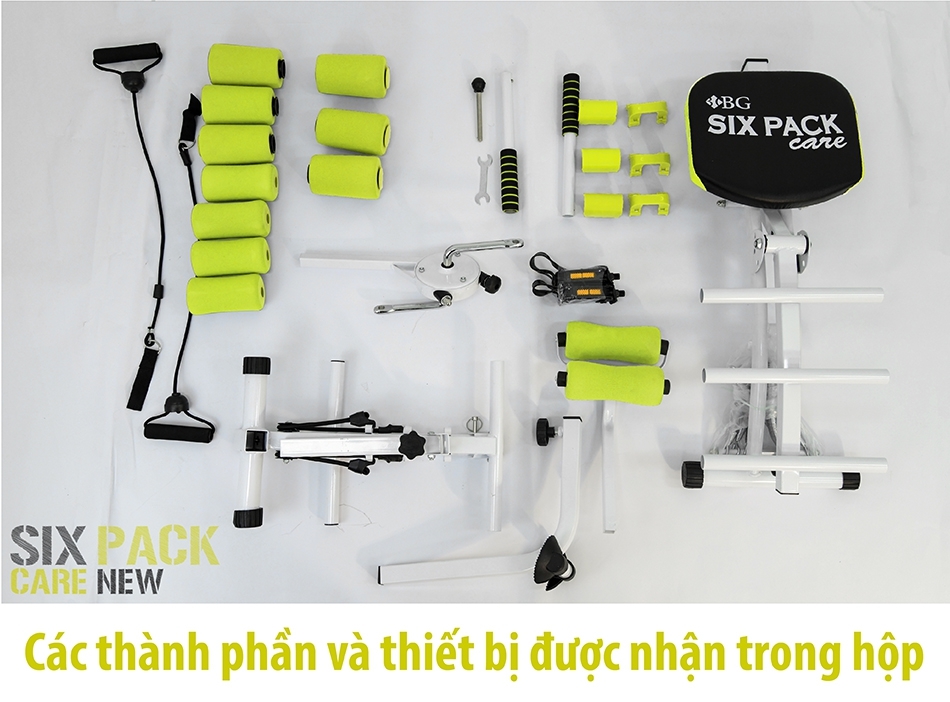 BG Máy tập cơ bụng đa năng New six pack care thiết kế mới 2018