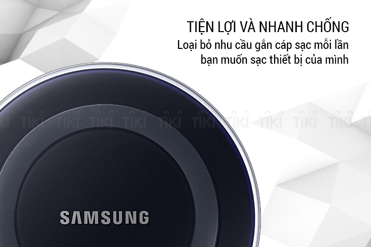 Sạc Không Dây Samsung Wireless Charger EP-PG920IBE (Đen) - Hàng Chính Hãng