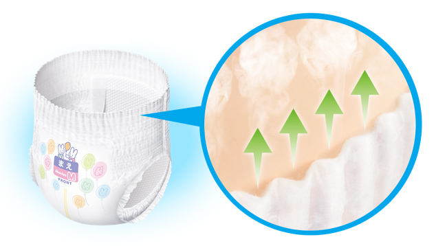 Bỉm - Tã quần Merries size M 64 nội địa thêm miếng (Cho bé 6 - 11kg) 2