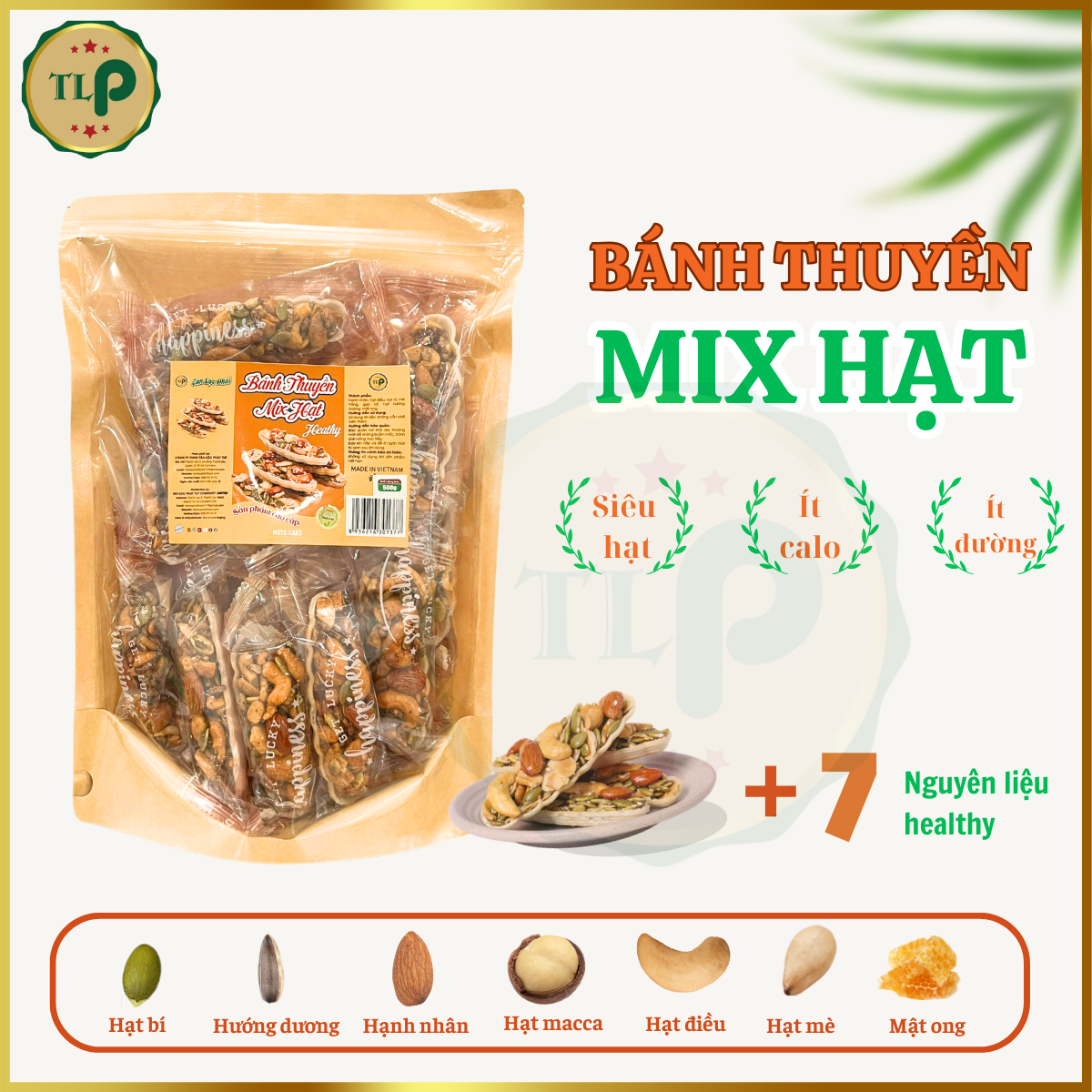 BÁNH THUYỀN MIX HẠT TÂN LỘC PHÁT