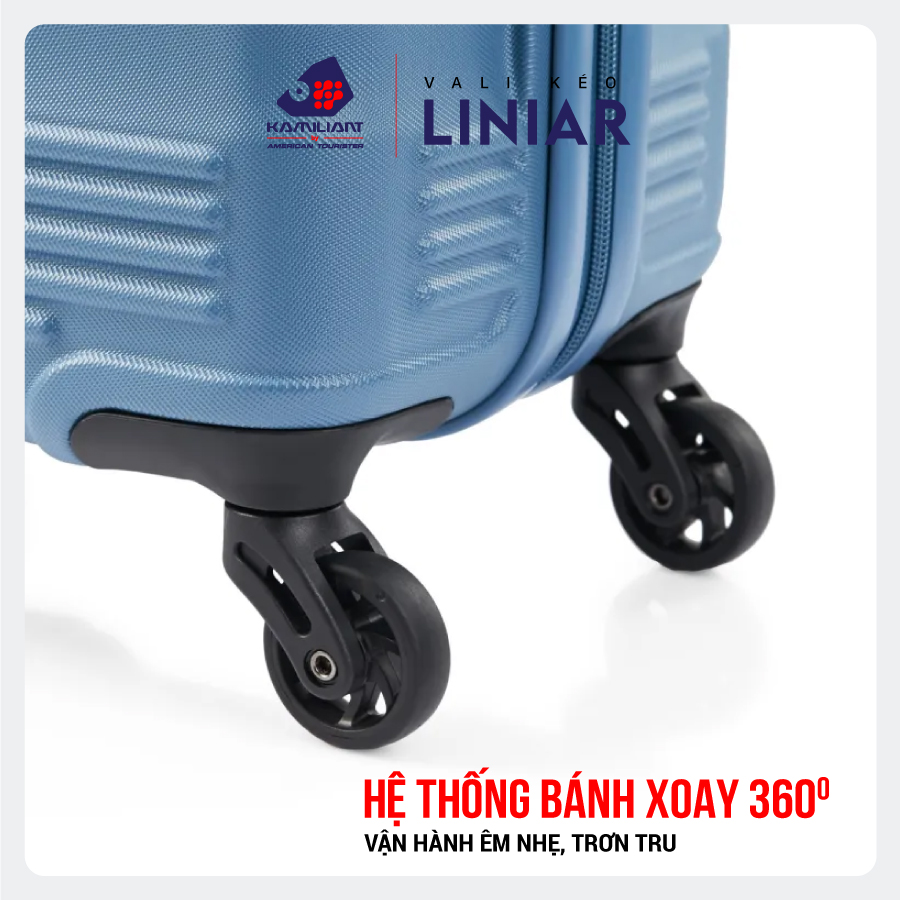 [ TIKI TRỢ GIÁ ]Vali kéo Liniar KAMILIANT  BY AMERICAN TOURISTER - MỸ sản phẩm chính hãng bảo hành quốc tế