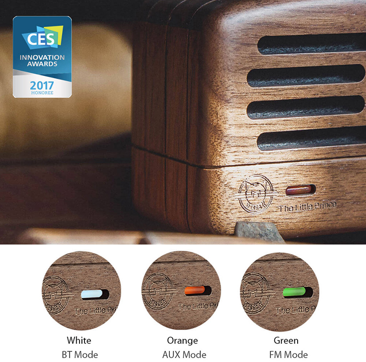 Xiaomi Mijia BT Speaker Smart Mini Wireless Portable Soundbox Bass Speakers Audio Player Music Amplifier For Travel - Brown