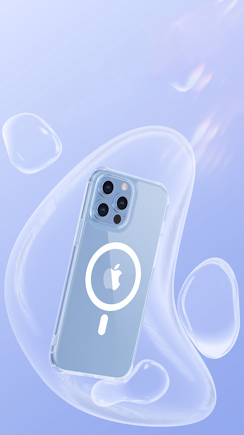 Ốp Lưng Hybrid MagFit Từ Tính Dành Cho iPhone 14 / iPhone 14 Plus / iPhone 14 Pro / iPhone 14 Pro Max - Hàng Chính Hãng LEEU DESIGN