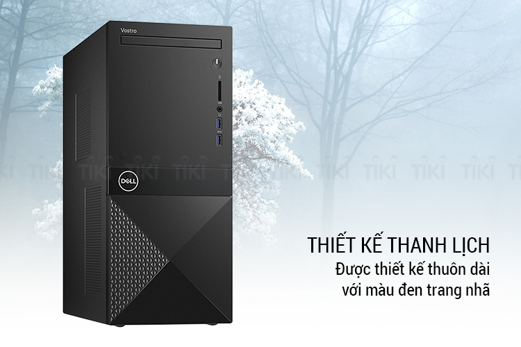 PC Dell Vostro 3670 MT 42VT370025 Core i5-8400/4GB/1TB/Dos - Hàng Chính Hãng
