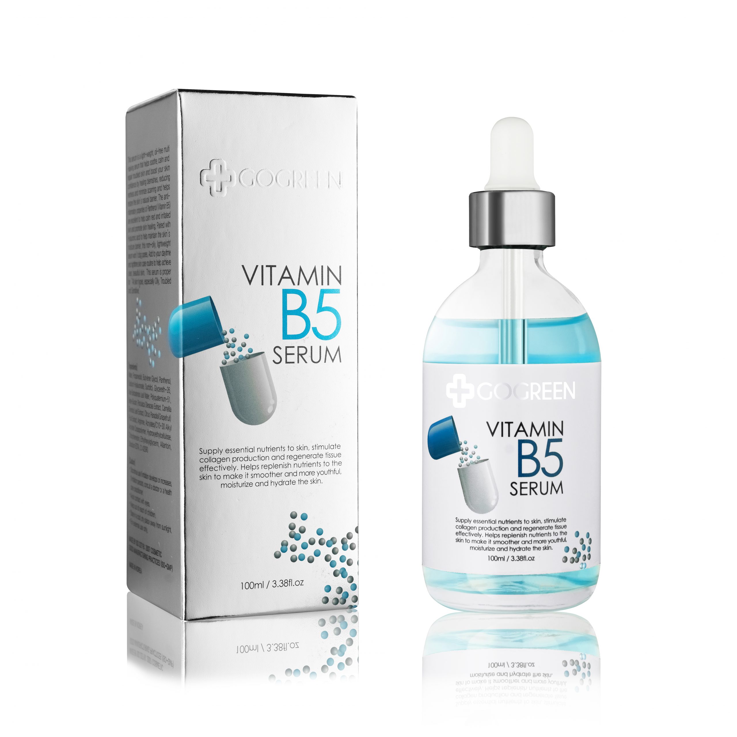 Serum phục hồi, tái tạo da tổn thương GoGreen SERUM VITAMIN B5 