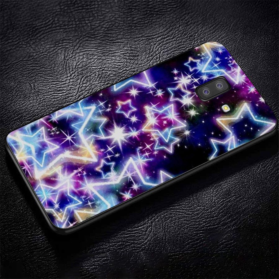 Ốp lưng cứng viền dẻo dành cho điện thoại Samsung Galaxy J6 - Lung Linh Sắc Màu MS LLSM028