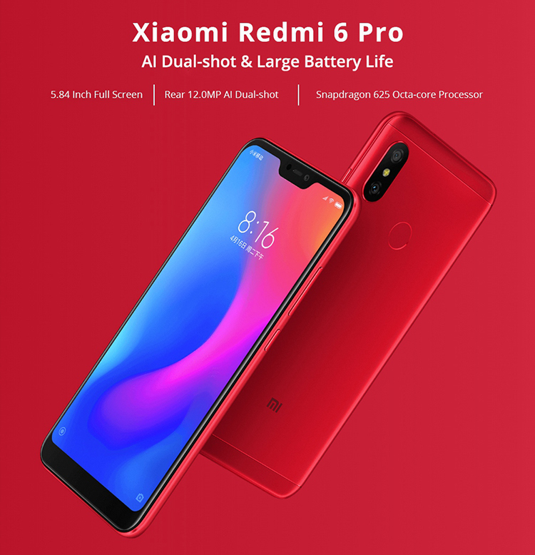 redmi 6 megapixel