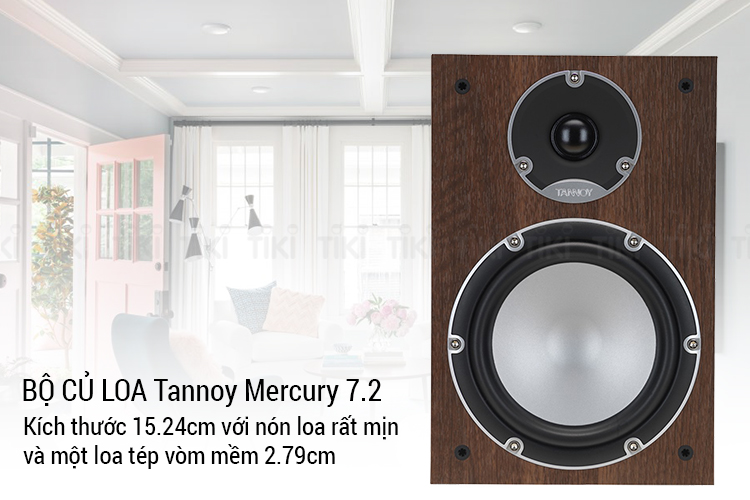 Loa Tannoy Mercury 7.2 Walnut (200W) - Hàng Chính Hãng