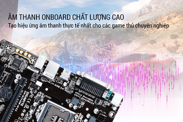 Bo Mạch Chủ Mainboard GIGABYTE H110M-DS2 (SK1151) (Rev 1.0) - Hàng Chính Hãng