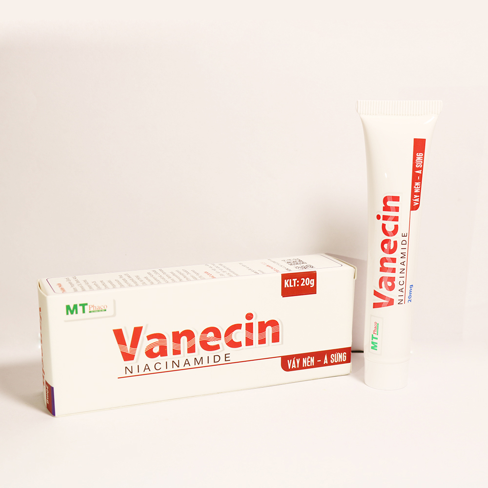 Kem bôi viêm da cơ địa, vảy nến, á sừng Vanecin Hết sần sùi ngứa rát - Tuýp 20g
