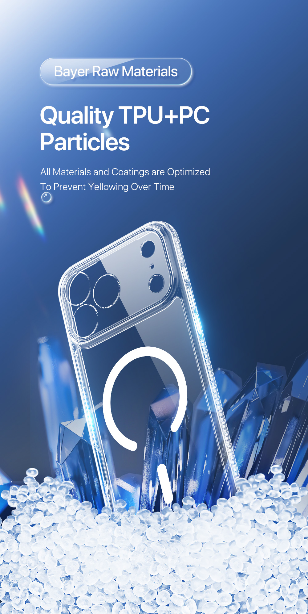 Ốp Lưng Sạc Từ Tính Chống Ố Vàng Dành Cho iPhone 17 Pro Max / 17 Pro / 17 Air / iPhone 17, DUX DUCIS Clin Mag Series_ Hàng chính hãng