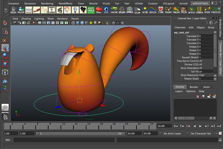 Tick Edu - Làm Phim Hoạt Hình 3D Với Autodesk Maya - Phần Dựng Hình