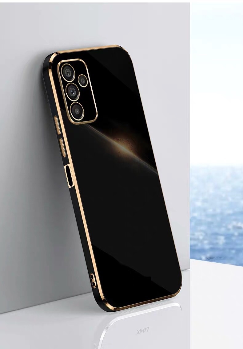 Ốp lưng cho Samsung A15 | A25 5G dẻo TPU màu viền xi 6D sang trọng, chống bám bẫn( hàng chính hãng)