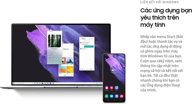 Điện Thoại Samsung Galaxy S21 Plus 5G (8GB/128GB) - Hàng Chính Hãng
