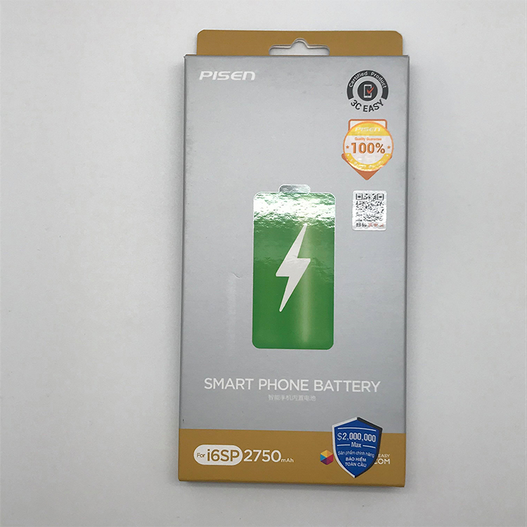 Pin iPhone 6S Plus Pisen (Trắng) - Hàng Chính Hãng