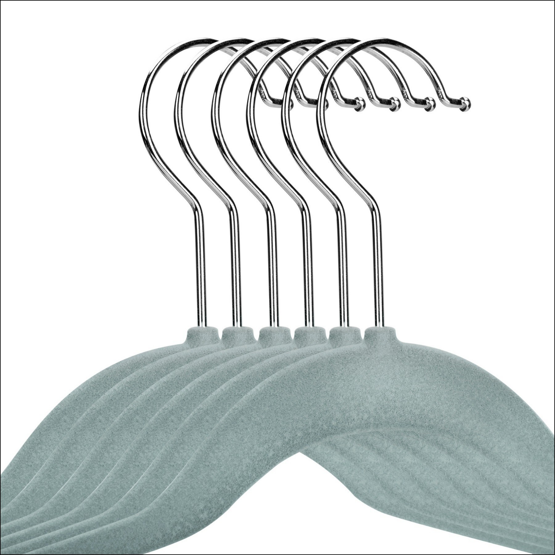 Móc Treo Quần Áo Máng Bọc Nhung MECK