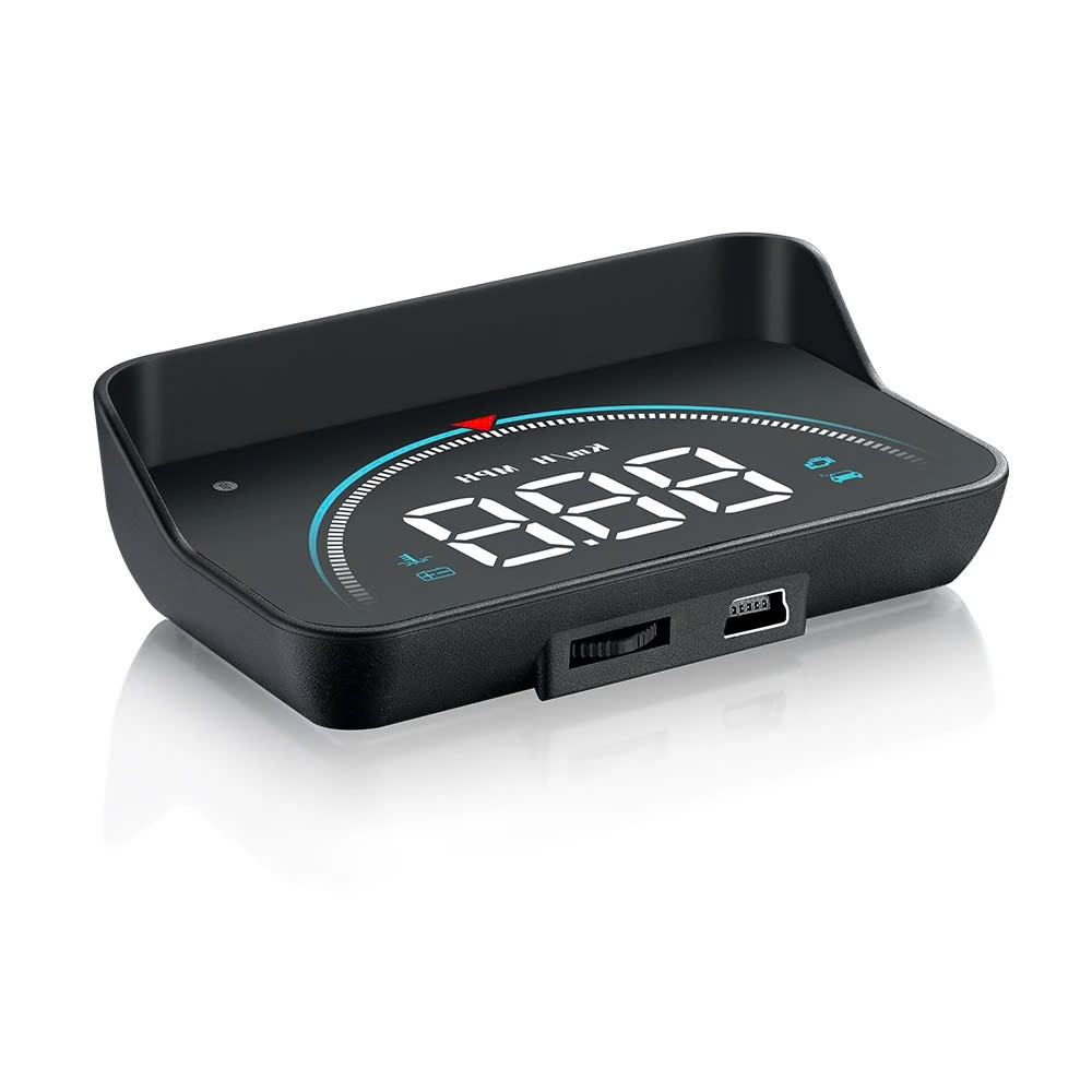 Thiết Bị Hiển Thị Tốc Độ Kính Lái Xe Hơi HUD OBD2 M8S 3.5 Inch Hiển Thị Rõ Nét Tự Lắp Đặt Đơn Giản Tại Nhà