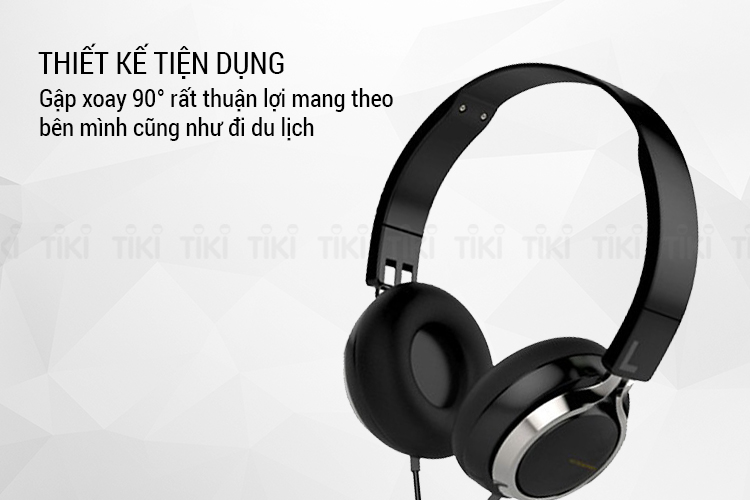 Tai Nghe Có Dây Chụp Tai On-ear XO S19 - Hàng Chính Hãng