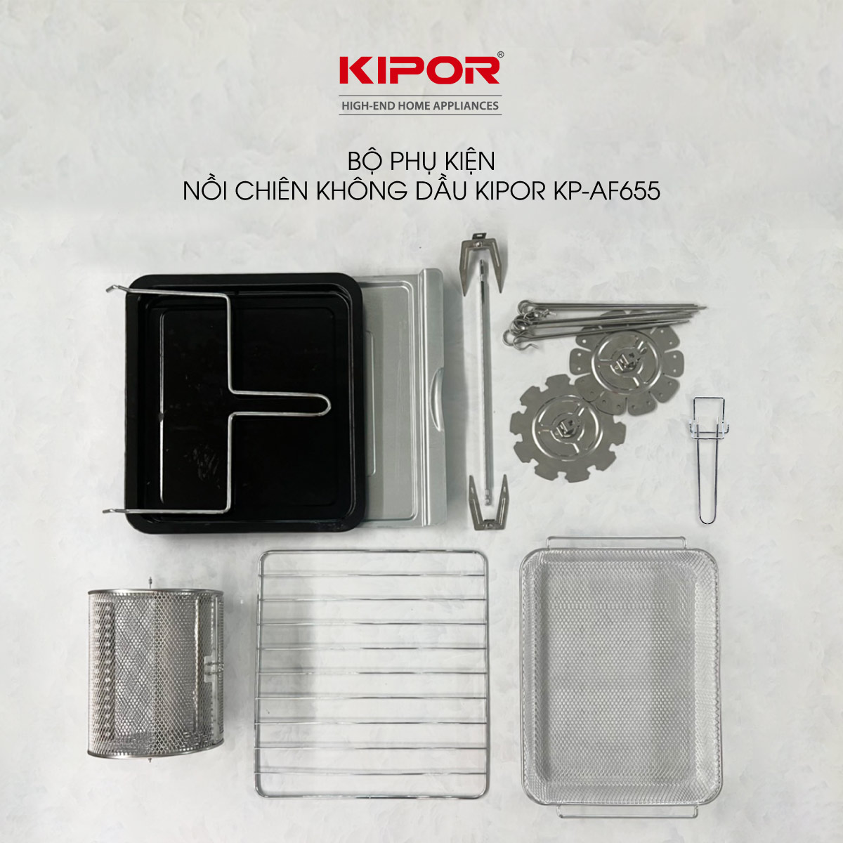 Nồi chiên không dầu Kipor KP-AF655