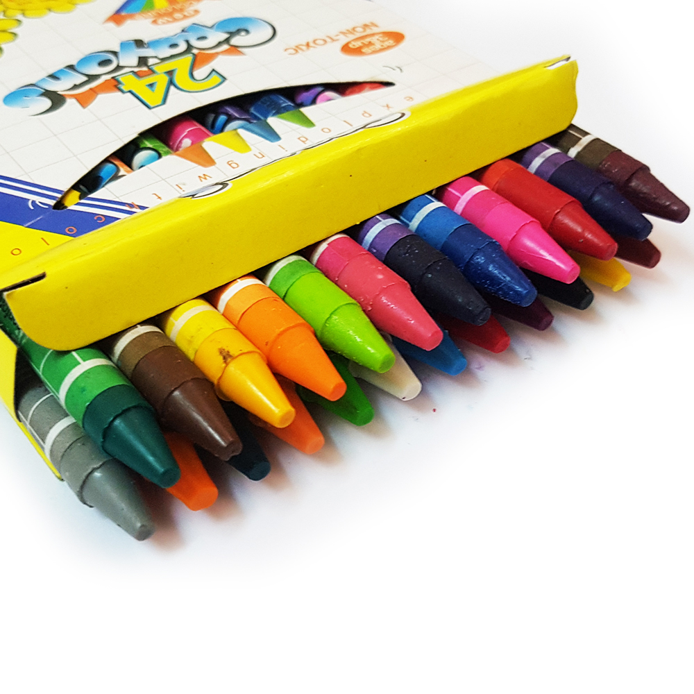 Mua Combo 48 Cây Bút Sáp Tô Màu Vẽ Cho Bé Mua Combo 48 Cây Bút Sáp Tô Màu Vẽ Cho Bé