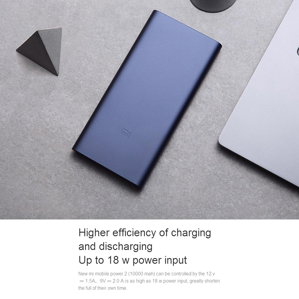 Pin Sạc Dự Phòng 2 Cổng USB Xiaomi Mi Power Bank 2 (10000mAh)
