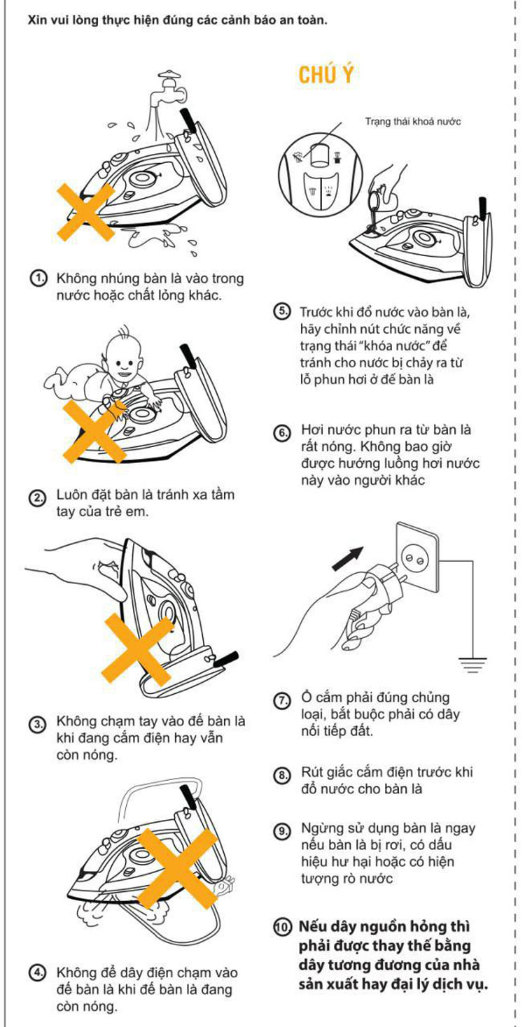 Bàn Là Hơi Nước Không Dây Goldsun Premium GPS - 73S (2000W) - Đỏ