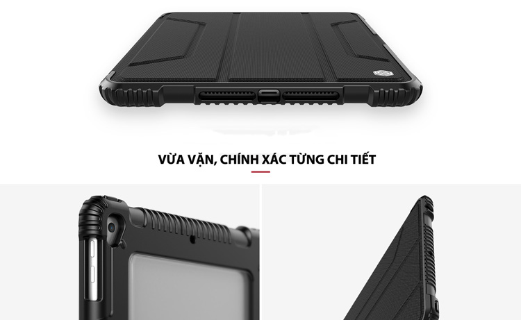 Bao da iPad 9.7'' 2018/2017 Nillkin with Pencil Holder