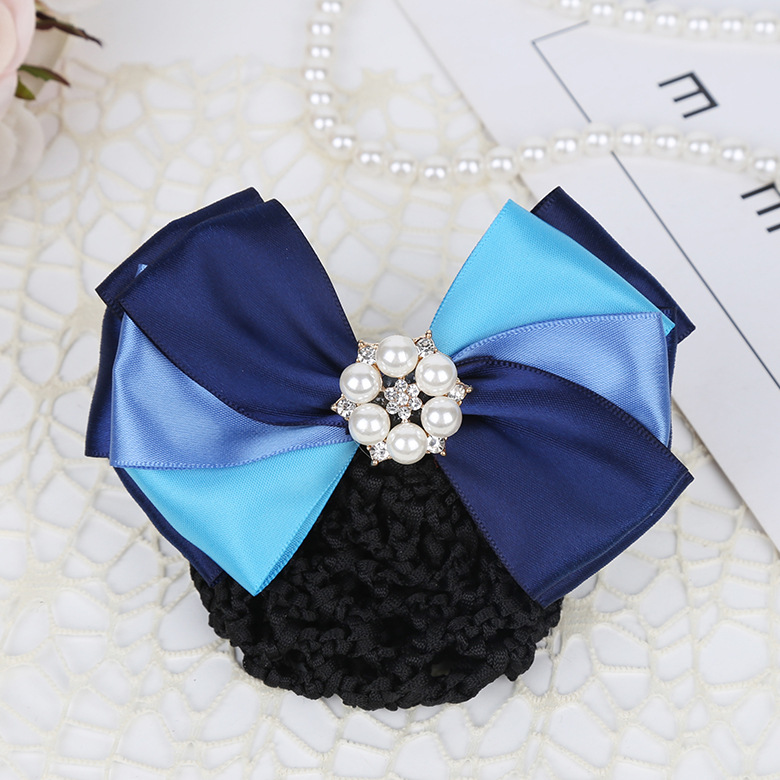 KẸP TÓC BÚI LƯỚI CÔNG SỞ MẪU NGỌC TRAI MẪU MỚI