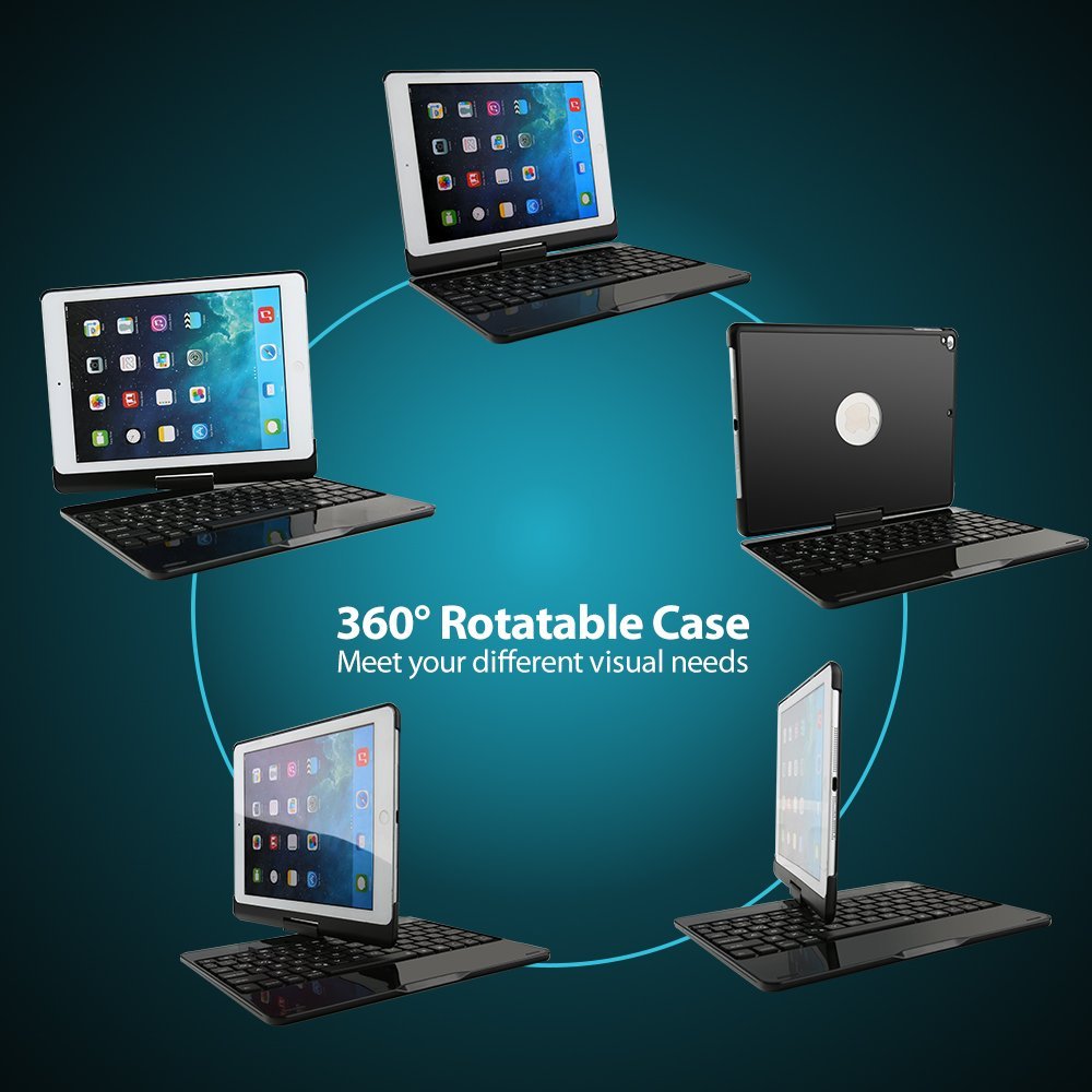 Bàn Phím Bluetooth iPad wifi 2018 cho iPad 9.7 inch PF105