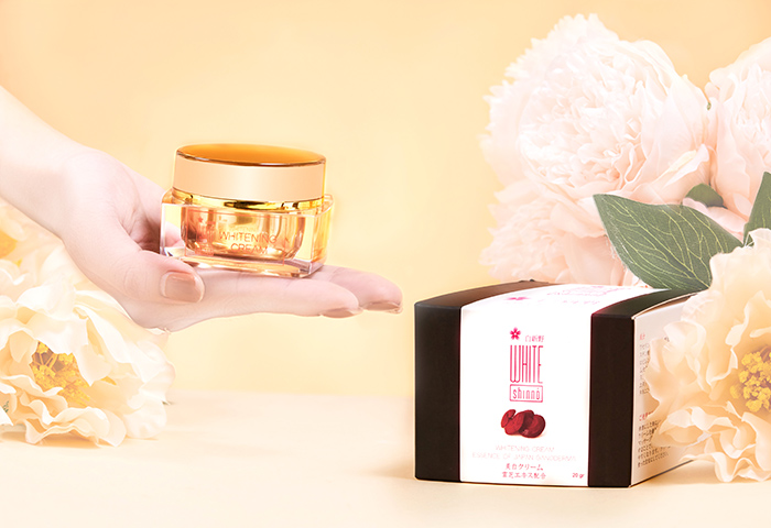 Bộ 2 Kem xóa mờ nám và dưỡng trắng da White Shinno Nhật Bản - Hộp 20gr