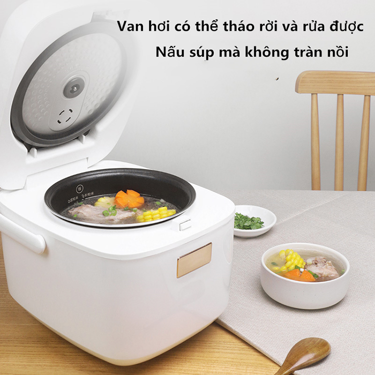 Nồi Cơm Điện Thông Minh Cảm Ứng Bugu R3 (2L) - Hàng Chính Hãng