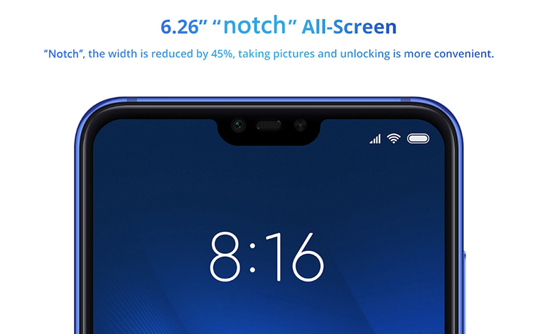 Điện thoại Xiaomi Mi 8 Lite 64GB Ram 4GB - Hàng nhập khẩu