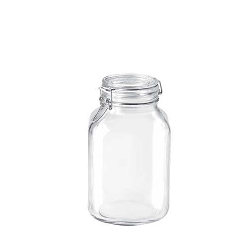 Hũ Thủy Tinh Nắp Cài Kín Hơi Fido Bormioli Rocco 149250M02321991 (3000ml)