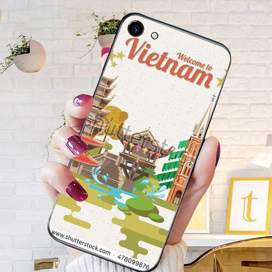 Ốp điện thoại dành cho máy Oppo F1S/A59 - tôi yêu việt nam thơ mộng MS VNTM026