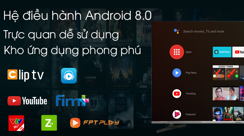 Android Tivi Panasonic 4K 49 inch TH-49FX650V - Hàng chính hãng