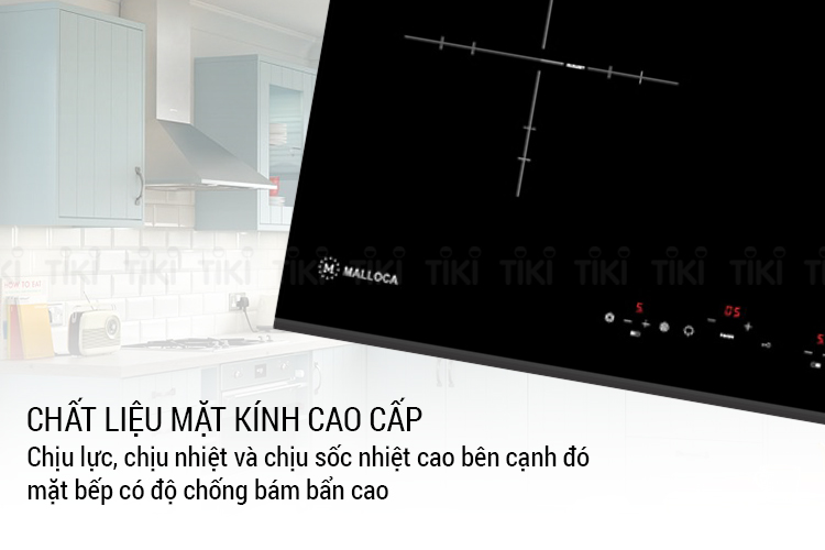 Bếp Đôi Điện Từ - Hồng Ngoại Malloca MIR 772 – Hàng Chính Hãng