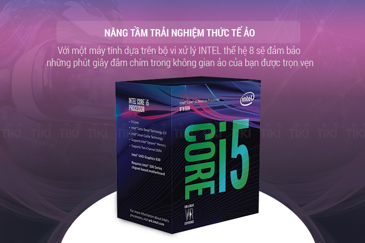 Bộ Vi Xử Lý CPU Intel Core i5 8400 4.00GHz 9M - Hàng Chính Hãng