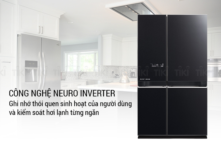 Tủ Lạnh Inverter Mitsubishi Electric MR-L78EN-GBK (635L) - Hàng chính hãng