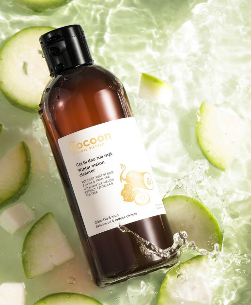 Sữa rửa mặt dạng Gel bí đao rửa mặt Cocoon 310ml