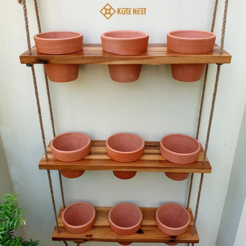 kệ 3 tầng 9 chậu Kute Nest