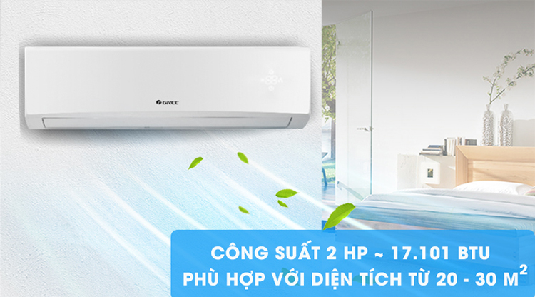 Điều hòa Gree GWC18KD-K6N0C4 (17.101BTU) - Hàng chính hãng - Chỉ giao tại HANOI