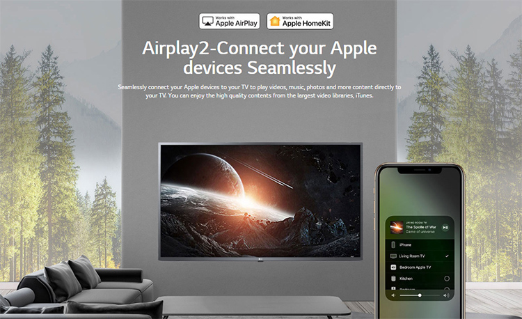 Smart Tivi LG 70 inch 4K 70UN7300PTC - Hàng Chính Hãng