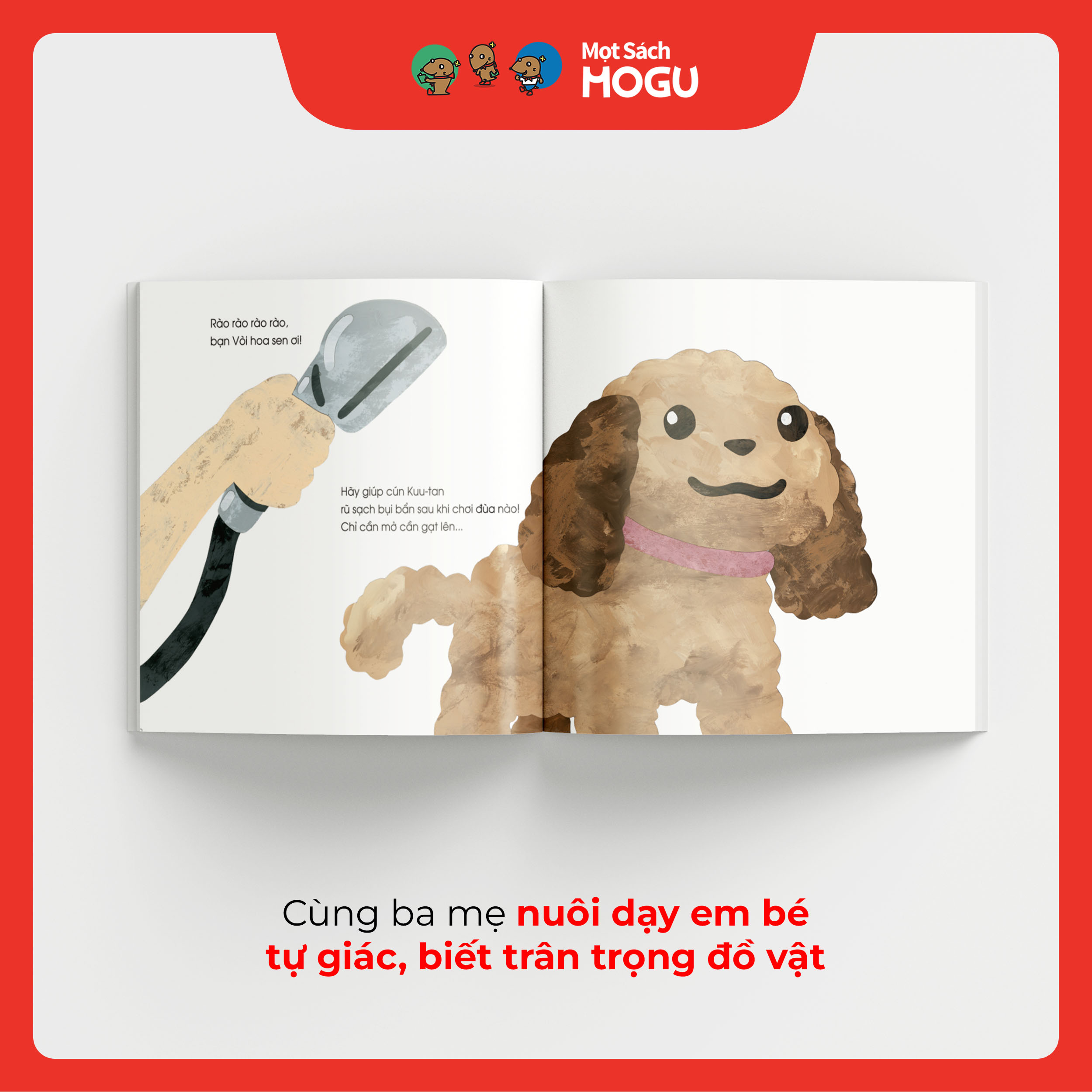 Truyện Ehon bé 1-2-3 tuổi - Bộ 4 cuốn Bé học đồ vật