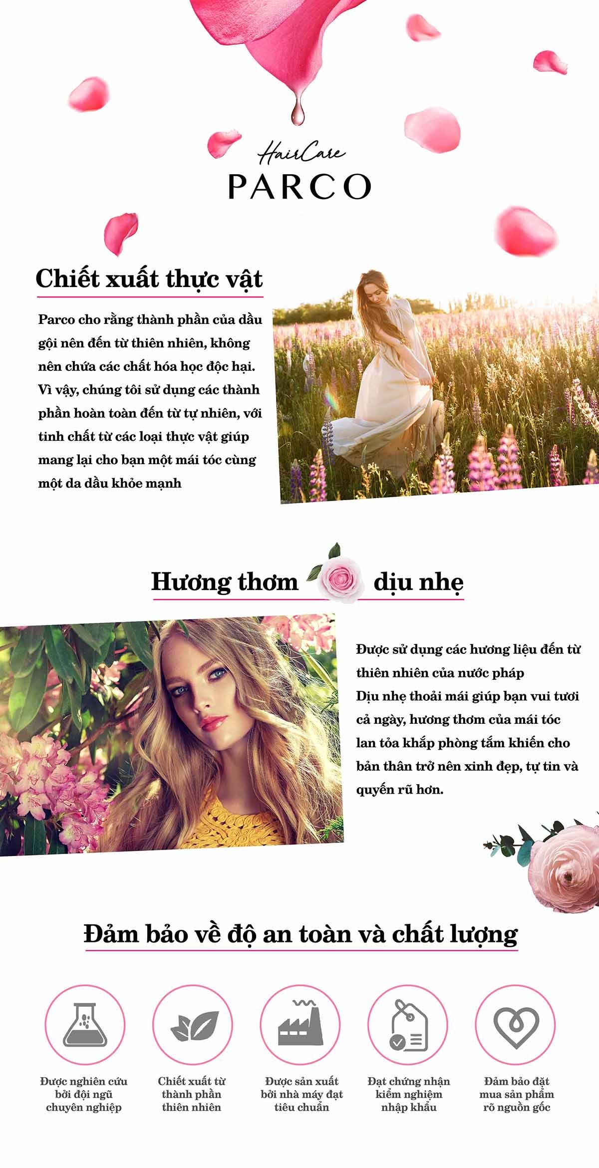 Combo Dưỡng Tóc Chuẩn Parco