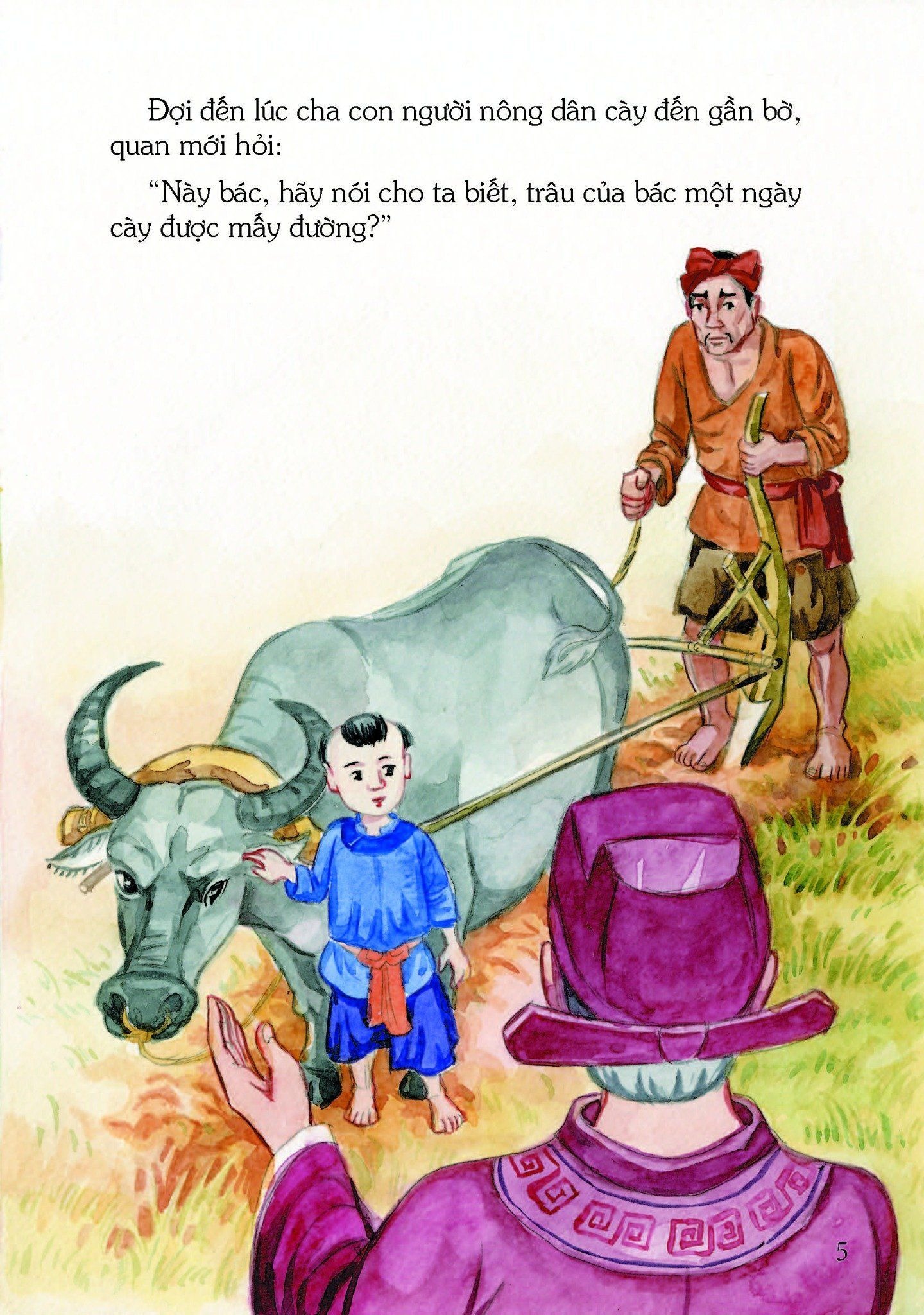 Tranh Truyện Dân Gian Việt Nam - Chú Bé Thông Minh