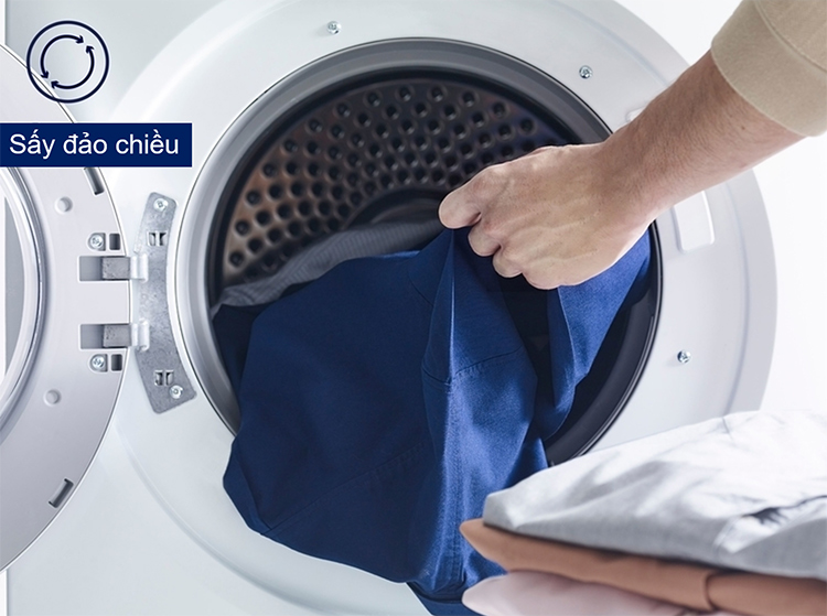 Máy sấy cửa trước Electrolux EDH803BEWA (8kg) - Hàng chính hãng - Chỉ giao tại Hà Nội