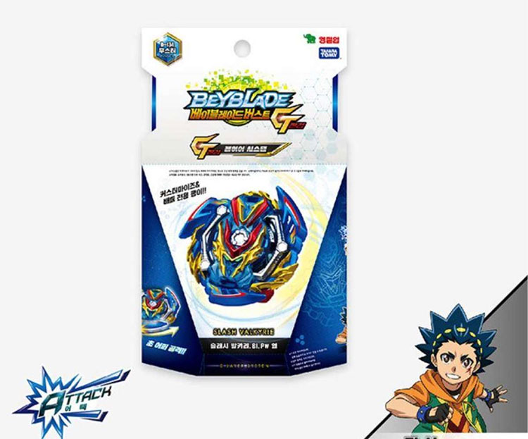 Takara Tomy Beyblade Burst B-134 Booster Slash Valkyrie. Bl. Pw Burst