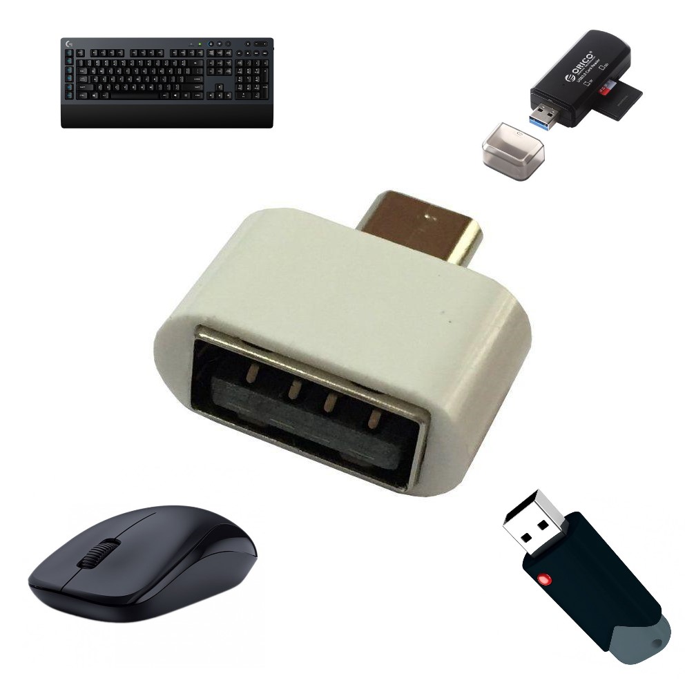 Cáp chuyển OTG micro USB to USB mở rộng kết nối cho điện thoại với USB, chuột, bàn phím, ổ cứng cắm ngoài 2