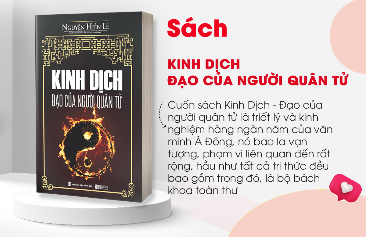 Sách Kinh Dịch Đạo Của Người Quân Tử - Nguyễn Hiến Lê (Tái Bản)